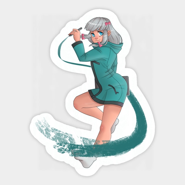 Art Lover Sticker by Dapper Draws